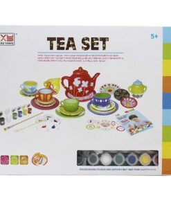 Alternative view of Creativity Ceramic Tea Set for Painting