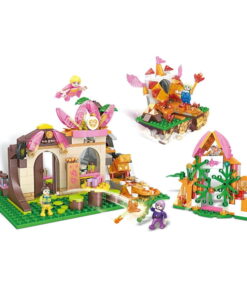 Alternative view of COGO Blocks Fairy palace 604 PCS