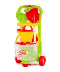 Alternative view of Gardening Playset Trolley with Rake Spade Bucket & Accessories