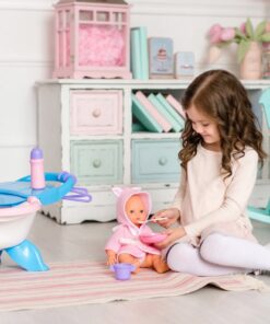 Doll's Bath set with baby doll 5 47243 03