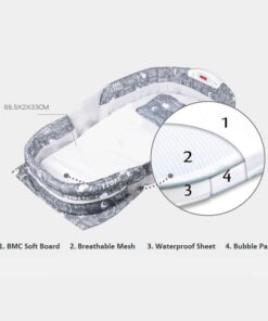 Alternative view of IBaby portable crib for babies