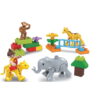 COGO Zoo Animals play set Plastic Building 11 6824