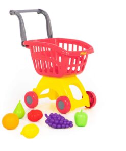 Shopping Trolley Mini and Food Set, 6 pieces 8 71378 1 3