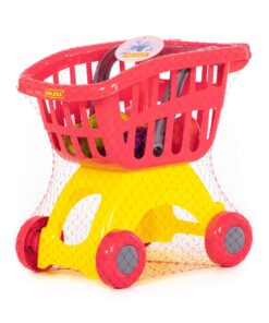 Shopping Trolley Mini and Food Set, 6 pieces 11 71378 1 4