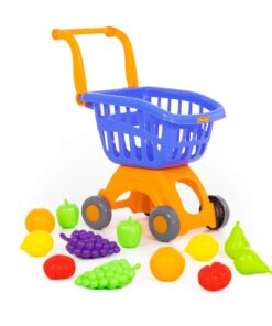 Alternative view of Shopping Trolley Mini and Food Set, 12 pieces