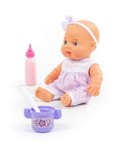Alternative view of دمية طفل جميلة ، مع طقم رضاعه ، 3 قطع
