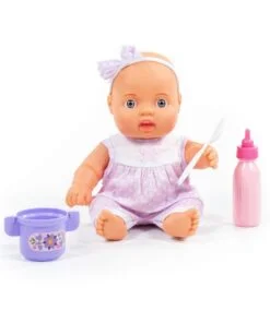 Lovely baby doll, with feeding set, pcs al3aby