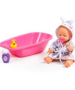 Alternative view of Jolly baby doll, bath and bathing set, 2 pcs