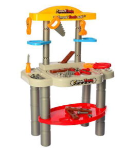 Alternative view of Kids Smart Tools Set Pretend Play Workbench set includes 39 items