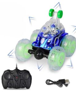 Alternative view of Remote Control Stunt Car RC Toy with Flashing LED Lights