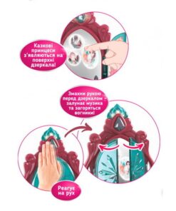 Alternative view of dressing table with chair beauty angel magic mirror hairstyle