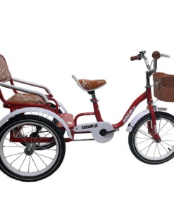 دراجة ثلاثية العجلات مزدوجة المقعد مقاس 16 من فوكس اكس