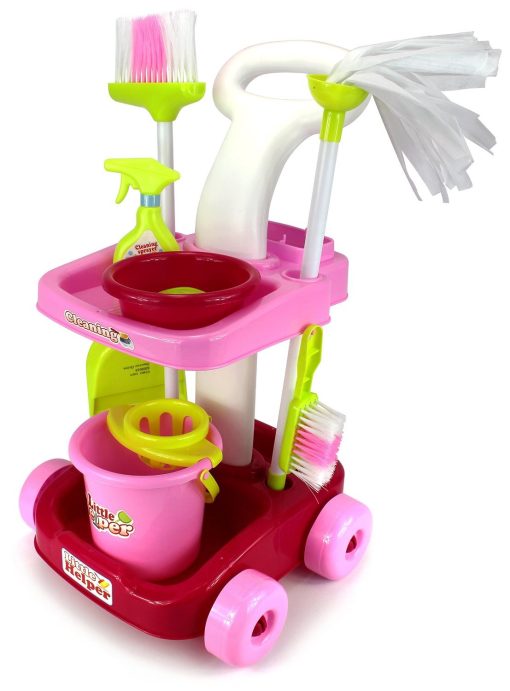 Little Helper House Cleaning Trolley Set Toy 667 35 1