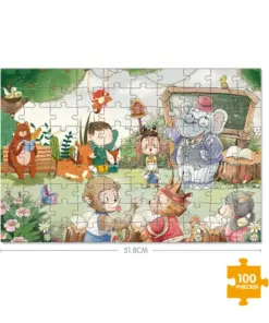 Alternative view of بازل الفصل السعيد من 100 قطعه