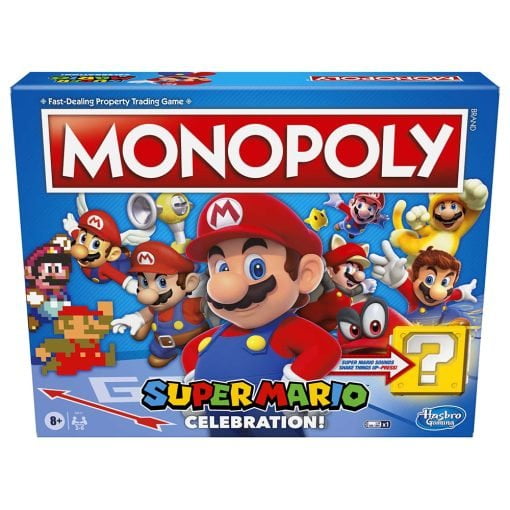 monopoly super mario celebration edition board game 1