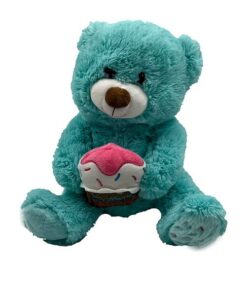 The Cupcake Teddy Bear My Mom Sweet 30 cm Tall Stuffed Teddy with Ultra Soft Fur 1333 br30 02