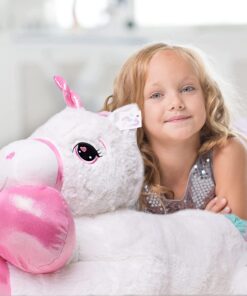 Alternative view of Unicorn Horse Plush Toy XXL Large  120 cm