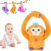 Four Star Monkey Stuffed AnimalsBaby Musical Toys Talking Rolling 360 T892 01