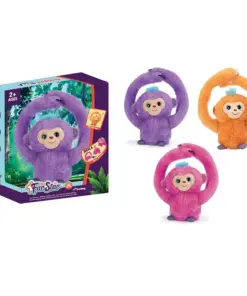 Four Star Monkey Stuffed AnimalsBaby Musical Toys Talking Rolling 360 T892 08