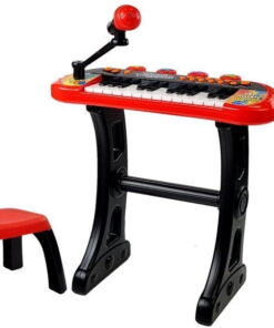 Alternative view of ماي ميوزيك وورلد لوحة مفاتيح البيانو الإلكترونية ومجموعة البراز
