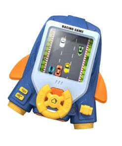 al3aby 46 Steering Wheel Toys Driving Wheel Toy Games Controller