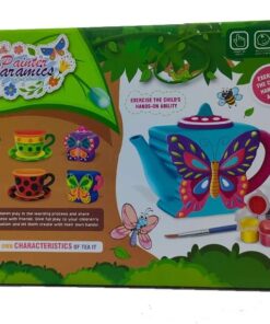 Alternative view of Coloring Ceramic Tea Set Toy 15 PCS