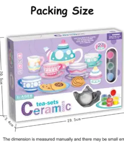 coloring ceramic tea set toy 868 e37 06