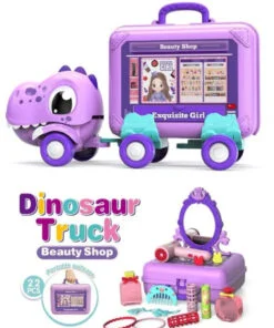 Dinosaur Truck Beauty Shop 22 Pcs