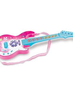 Kids Guitar Simulation Cute 4 String Guitar LED Light Musical 7 kids guitar simulation cute 4 string guitar led light musical 909a b 03