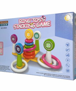 Alternative view of Ring Toss Stacking Game