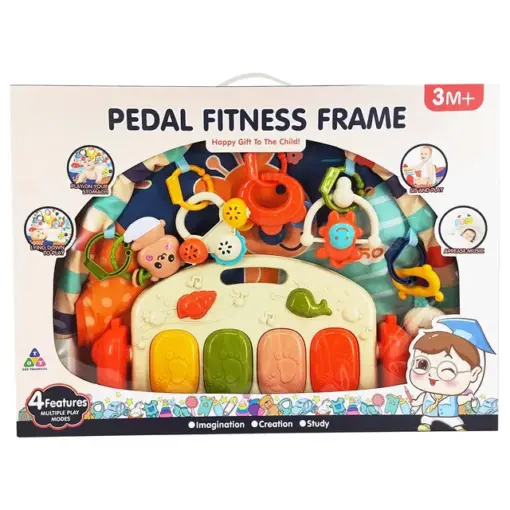 pedal fitness frame with piano infant toys 01