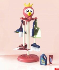 Octopus cleaning tool set XZ 670 pink 01