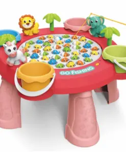 لعبة الذهاب لصيد الأسماك في حديقة الحيوان للأطفال | 2-4 لاعبين