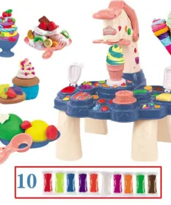 Alternative view of Magic Dough  Happy Color Mud Desk Set