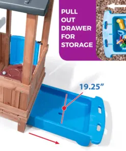 step2 woodland adventure playhouse slide 05