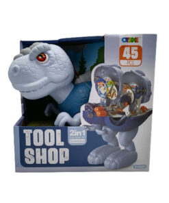 The Tyrannosaurus Tool Shop Playset is the perfect choice for little DIYers and repairers who want to imagine themselves as true professionals.