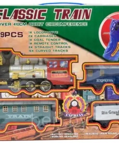 Alternative view of The RC Classic train railway 29pcs
