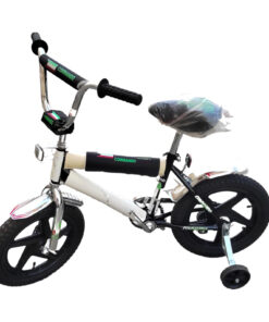 a bicycle with a plastic rim