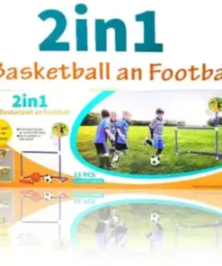 2 in 1 basketball and football 23pcs