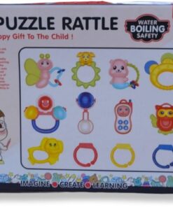 Alternative view of Baby Puzzle Rattle Set - Educational & Fun Toy for Infants