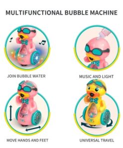 bubble duck series walk stand with music and lights 02