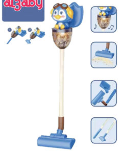 al3aby 99 Duck-Themed Kids Vacuum Cleaner Toy Set