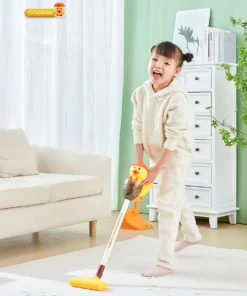 duck themed kids vacuum cleaner toy set 05