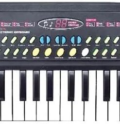Alternative view of Electronic 37-Key Keyboard with Microphone - Musical Fun for Kids