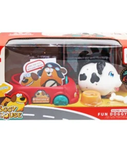al3aby 101 Fun Doggy Car - Sound-Activated Puppy Playset