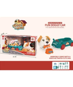 Alternative view of Fun Doggy Car - Sound-Activated Puppy Playset