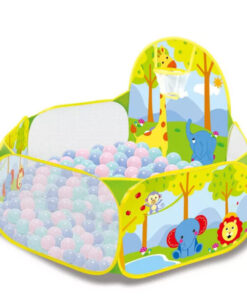 giraffe ball pit tent 100 piece playset for kids 03