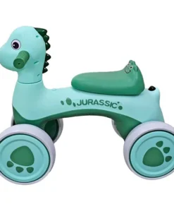 لعبة ركوب ديناصور جوراسيك مع الإضاءة والصوت - مغامرة مثيرة للأطفال الصغار
