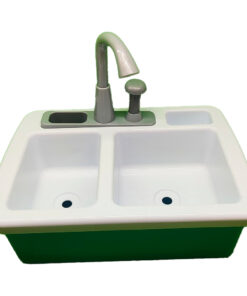 kids wash basin playset 21 piece fun tableware cleaning set 01