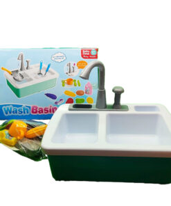 Alternative view of Kids Wash Basin Playset - 21-Piece Fun Tableware Cleaning Set